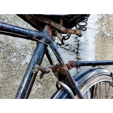 ANTICA BICICLETTA uomo UMBERTO DEI freni bacchetta VINTAGE bici postino EPOCA