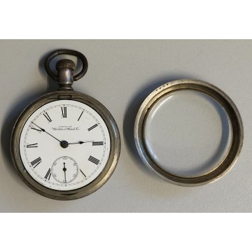 ANTICO OROLOGIO TASCA Waltham AMERICAN epoca 1900 Old Railway Pocket Watch