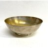VINTAGE BOWL DESIGN MIDCENTURY METALLO ARGENTATO CENTROTAVOLA CIOTOLA Gio Ponti?