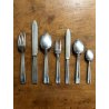 SERVIZIO POSATE da TAVOLA VINTAGE 64 pz Sambonet INOXID Acciaio 1930 ART DECO'