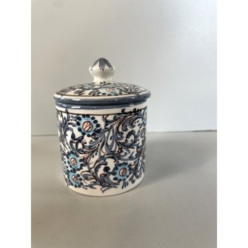 SET CERAMICA tête à tête SERVIZIO VASSOIO 2 TAZZE CAFFE "AP Varazze" FIORI '900