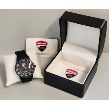 DUCATI Corse OROLOGIO POLSO Sport 3 ATM quartz Vintage Wrist Watch NEW in BOX