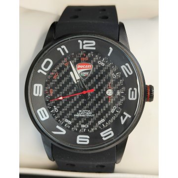 DUCATI Corse OROLOGIO POLSO Sport 3 ATM quartz Vintage Wrist Watch NEW in BOX