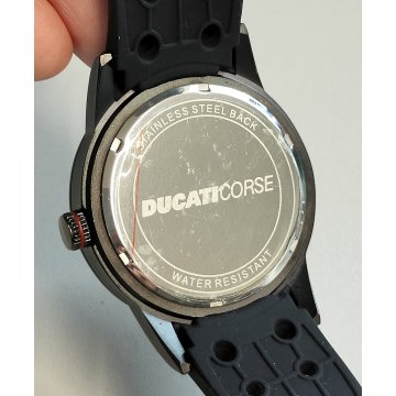 DUCATI Corse OROLOGIO POLSO Sport 3 ATM quartz Vintage Wrist Watch NEW in BOX