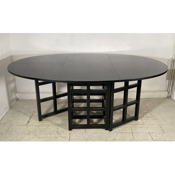 TAVOLO DESIGN Charles Rennie Mackintosh 1970 Cassina ALLUNGABILE BANDELLE TABLE