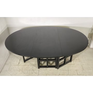 TAVOLO DESIGN Charles Rennie Mackintosh 1970 Cassina ALLUNGABILE BANDELLE TABLE