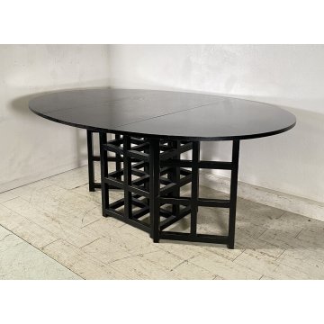 TAVOLO DESIGN Charles Rennie Mackintosh 1970 Cassina ALLUNGABILE BANDELLE TABLE