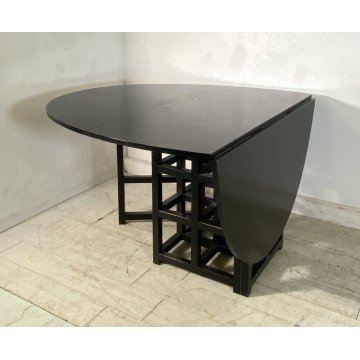 TAVOLO DESIGN Charles Rennie Mackintosh 1970 Cassina ALLUNGABILE BANDELLE TABLE