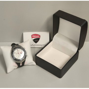 DUCATI Corse OROLOGIO POLSO Sport CHRONO quartz Vintage Wrist Watch NEW in BOX