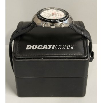 DUCATI Corse OROLOGIO POLSO Sport CHRONO quartz Vintage Wrist Watch NEW in BOX