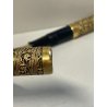 ANTICA PENNA STILOGRAFICA WATERMAN IDEAL DORATA DECORO FOUNTAIN PEN ANNI 30 14K