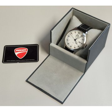 DUCATI Tempo Retrò OROLOGIO POLSO Sport QUARTZ Vintage Wrist Watch NEW in BOX