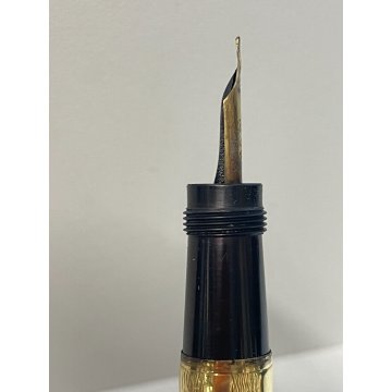 ANTICA PENNA STILOGRAFICA WATERMAN IDEAL RETRATTILE DORATA FOUNTAIN PEN ANNI 30