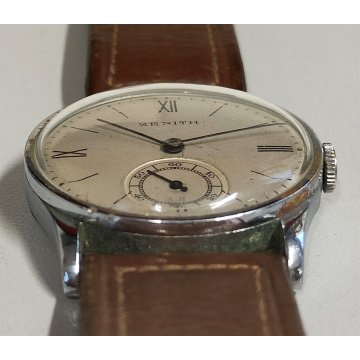 ANTICO OROLOGIO POLSO Zenith Cal. 12 4 anni 60 MECCANICO OLD WRIST WATCH montre