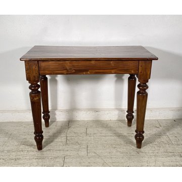 ANTICO PICCOLO SCRITTOIO LUIGI FILIPPO SCRIVANIA CASSETTO LEGNO NOCE 1800 DESK