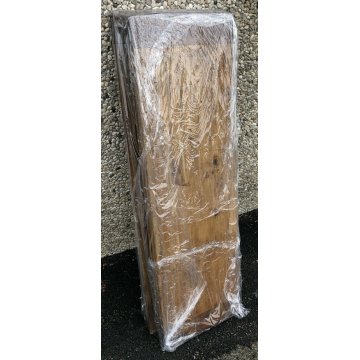 ANTICO TAVOLO ROTONDO IMPERO ALLUNGABILE DA PRANZO NOCE MASSELLO EPOCA 4 GAMBE+1