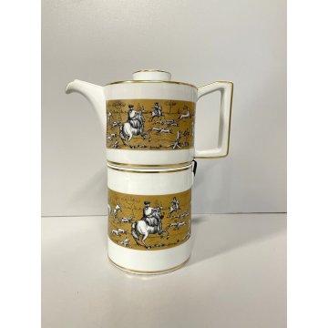 MACCHINETTA CAFFE VINTAGE da 2-6 CERAMICA MOKA BP&F Ballarini Rivarolo Montovano