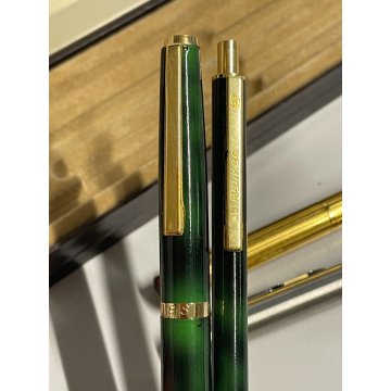 LOTTO 12pz PENNE WATERMAN AURORA PELIKAN PARKER FOUNTAIN PEN BALLPOINT DORATA