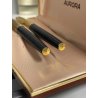 LOTTO 12pz PENNE WATERMAN AURORA PELIKAN PARKER FOUNTAIN PEN BALLPOINT DORATA