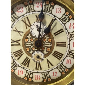 OROLOGIO SVEGLIA a CAMPANA da TAVOLO COLLEZIONE ALLARM CLOCK CLOCHE ø 18 cm