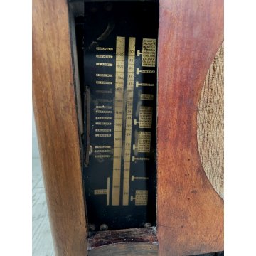 RARA ANTICA RADIO Radiomarelli "Tamiri Lusso" Tipo 20 ART DECO' LEGNO EPOCA 1930