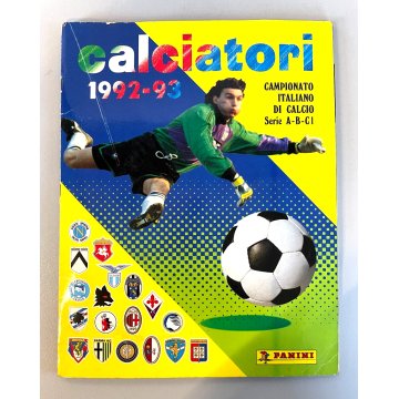 ALBUM FIGURINE CALCIATORI PANINI ANNO 1992/93 COMPLETO