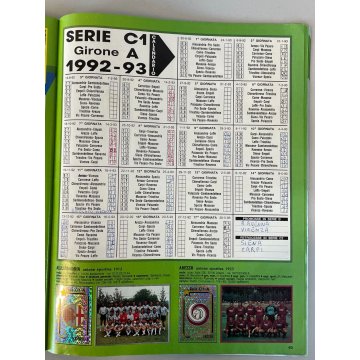 ALBUM FIGURINE CALCIATORI PANINI ANNO 1992/93 COMPLETO