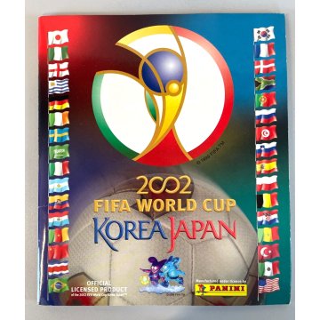 ALBUM FIGURINE CALCIATORI 2002 FIFA World Cup KOREA JAPAN PANINI Completo