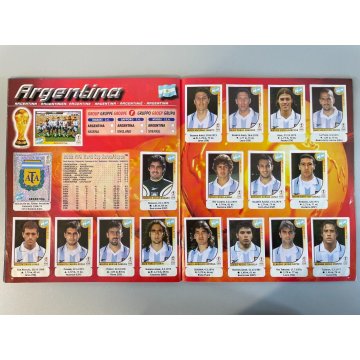 ALBUM FIGURINE CALCIATORI 2002 FIFA World Cup KOREA JAPAN PANINI Completo