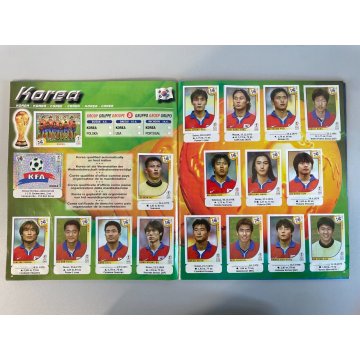 ALBUM FIGURINE CALCIATORI 2002 FIFA World Cup KOREA JAPAN PANINI Completo