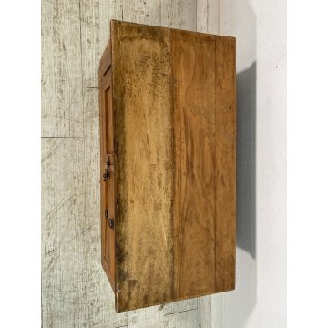 COMODINO CASSAPANCA RUSICO LEGNO CASSETTO ANTA CAMERA DA LETTO SALOTTO STIPO