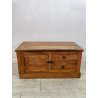 COMODINO CASSAPANCA RUSICO LEGNO CASSETTO ANTA CAMERA DA LETTO SALOTTO STIPO