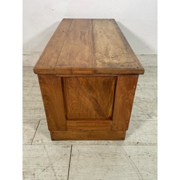 COMODINO CASSAPANCA RUSICO LEGNO CASSETTO ANTA CAMERA DA LETTO SALOTTO STIPO