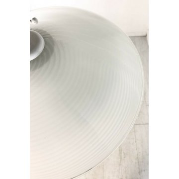 LAMPADARIO DESIGN PLAFONIERA ANNI 80 VETRO MURANO SOSPENSIONE VINTAGE OLD