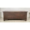 ANTICA CASSAPANCA 1700 LEGNO PLANCE NOCE MASSELLO SCOLPITA EPOCA PANCA BAULE