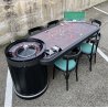 TAVOLO GIOCO ROULETTE PROFESSIONALE CASINÒ BLACKJACK TABLESWIN SET COMPLETO
