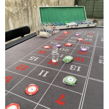 TAVOLO GIOCO ROULETTE PROFESSIONALE CASINÒ BLACKJACK TABLESWIN SET COMPLETO