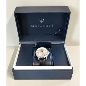 Maserati R8851118002 OROLOGIO POLSO Epoca QUARTZ Vintage Wrist Watch BOX montre