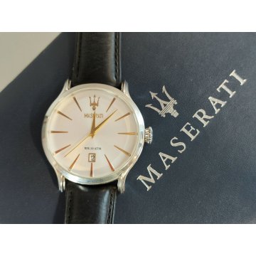 Maserati R8851118002 OROLOGIO POLSO Epoca QUARTZ Vintage Wrist Watch BOX montre