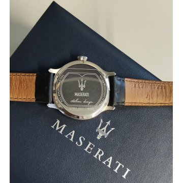 Maserati R8851118002 OROLOGIO POLSO Epoca QUARTZ Vintage Wrist Watch BOX montre