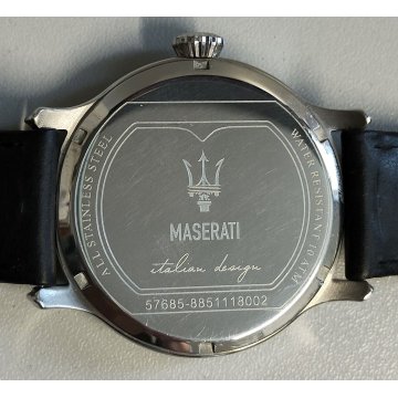 Maserati R8851118002 OROLOGIO POLSO Epoca QUARTZ Vintage Wrist Watch BOX montre