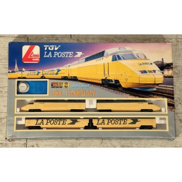 LIMA Technology TGV La Poste + binari EXTRA Locomotiva Elettrica scala H0 treno