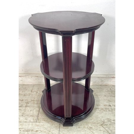 ANTICA ETAGERE Cantù VINTAGE LEGNO MOGANO NEO CLASSICO LIBRERIA 3 RIPIANI DESIGN