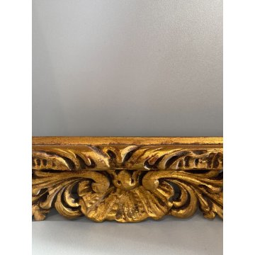 ANTICA CORNICE DORATA BAROCCO LEGNO SCOLPITO 43 cm x 33 cm EPOCA '900 quadro old