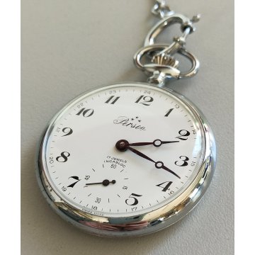 ANTICO OROLOGIO TASCA Perseo FS Ferrovie EPOCA anni 60 OLD Railroad POCKET WATCH