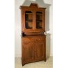 ANTICA CREDENZA BUFFET 2 CASSETTI 4 ANTE PRIMI 900 LEGNO VETRINA DISPENSA