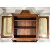 ANTICA CREDENZA BUFFET 2 CASSETTI 4 ANTE PRIMI 900 LEGNO VETRINA DISPENSA