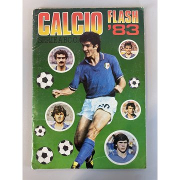 ALBUM FIGURINE CALCIATORI CALCIO FLASH '83 COMPLETO Maradona Editore LAMPO