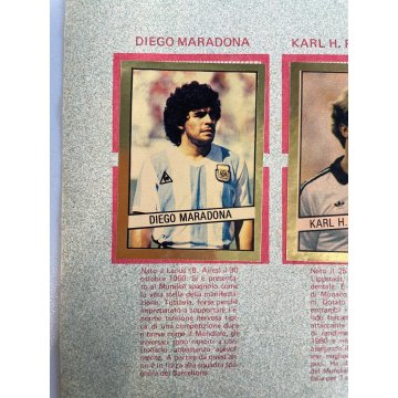 ALBUM FIGURINE CALCIATORI CALCIO FLASH '83 COMPLETO Maradona Editore LAMPO