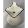 GRANDE VASO CERAMICA GRES Bruno Gambone DESIGN POTTERY ø 29 CONTEMPORARY ART '60
